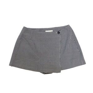 Skort skirt with shorts size 13/14 fits W29 gingham vichy print blue white
